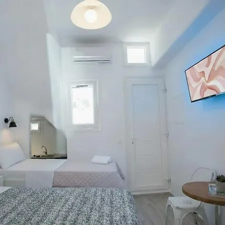 Tatil Evi Beautiful W Kitchen Right In Mykonos Center *