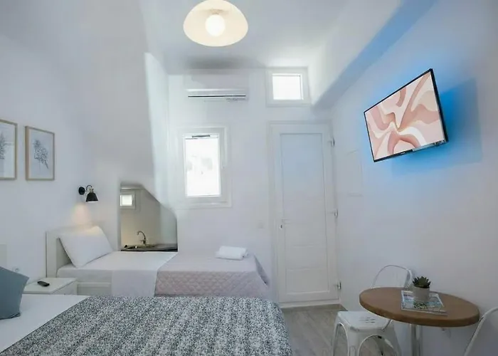 Tatil Evi Beautiful W Kitchen Right In Mykonos Center *