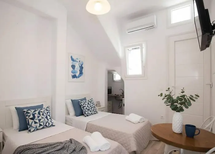 Beautiful W Kitchen Right In Mykonos Center Casa de Férias